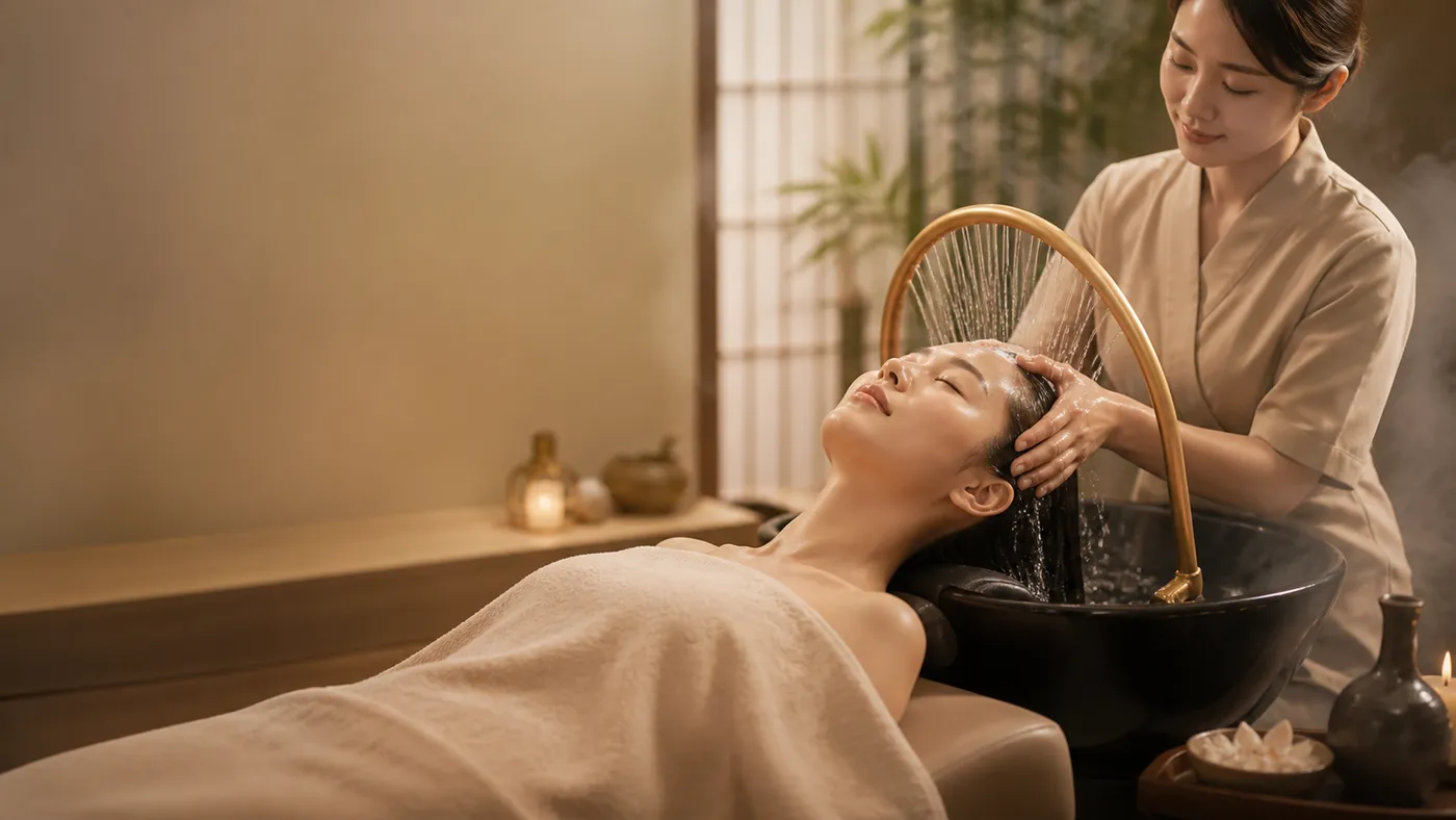 Head Spa: O Ritual de Spa Capilar para Relaxamento Profundo